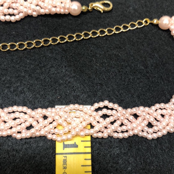 Vintage Avon Pink Seed Pearl Necklace and Earrings - Picture 7 of 7